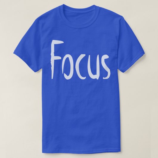 メンズフォーカスジムフィットネストレーニングボディビルモチマ Tシャツ (デザイン正面)