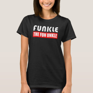 メンズフンクルおもしろい叔父、おもしろい、家族、甥 Tシャツ