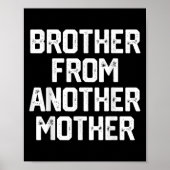 メンズブラザーズ別の母ガグおもしろい引用文J ポスター (正面)