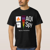 メンズブラッククルーティーXLロゴシャツ Tシャツ (正面)