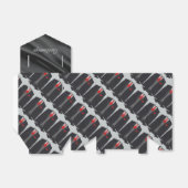 メンズブラックスーツとレッドタイテントの好意ボックス フェイバーボックス (折り畳みなし)