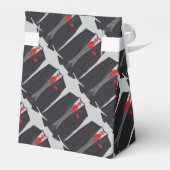 メンズブラックスーツとレッドタイテントの好意ボックス フェイバーボックス (裏面サイド)