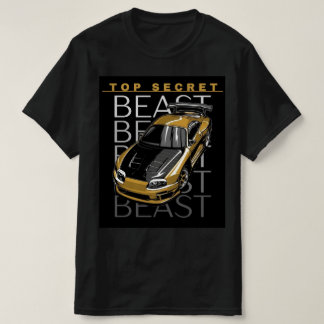 メンズブラックハーフスリーブTシャツ Tシャツ