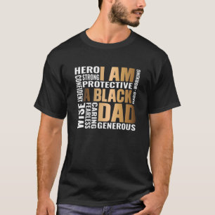 メンズブラックファーザーキングファーザーズデイパパマターHUSB Tシャツ