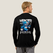 メンズブラックTシャツ トライブレンドＴシャツ (背面全体)