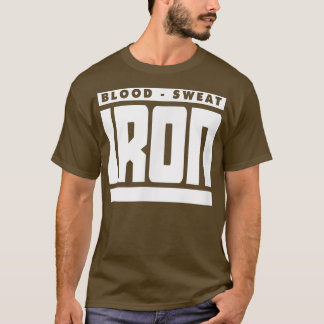メンズブラッドスウェット及びアイアンジムフィットネストレーニング体 Tシャツ