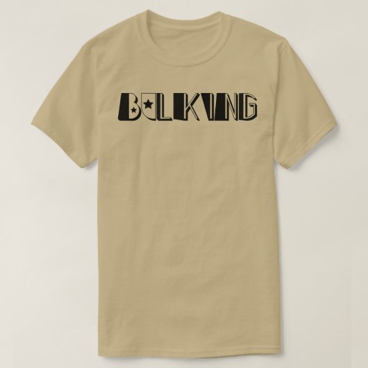 メンズブルキングジムフィットネストレーニングボディビルモティ Tシャツ (デザイン正面)