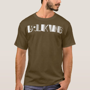 メンズブルキングジムフィットネストレーニングボディビルモティ Tシャツ