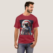 メンズプリントTシャツ – 標準フィット、ソフト通気性 Tシャツ (正面フル)