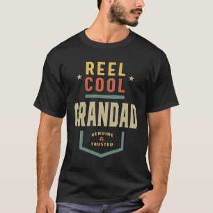 メンズプロダクトリールグランドカッコいい魚釣りギフト Tシャツ