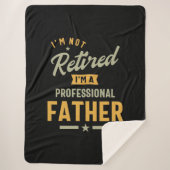 メンズプロフェッショナル退職した父 シェルパブランケット (正面)