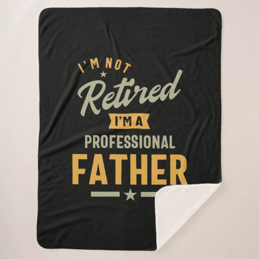 メンズプロフェッショナル退職した父 シェルパブランケット (正面)