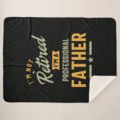 メンズプロフェッショナル退職した父 シェルパブランケット (正面(横))