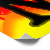 メンズヘアカットサロンポスター ポスター (角)