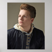 メンズヘアポスター ポスター (正面)