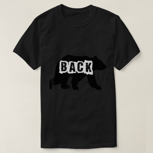メンズベアバックTシャツ Tシャツ (デザイン正面)