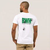 メンズベラキャンバスティーシャツ Tシャツ (裏面フル)