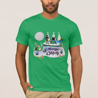 メンズベラキャンバスベーシックTシャツビビッドケリーグーン Tシャツ