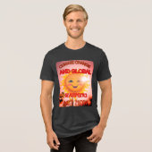 メンズベラキャンバス気候変動 トライブレンドTシャツ (正面全面)