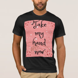 メンズベラ+キャンバスジャージー愛引用文Tシャツ Tシャツ