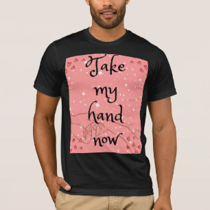 メンズベラ+キャンバスジャージー愛引用文Tシャツ Tシャツ