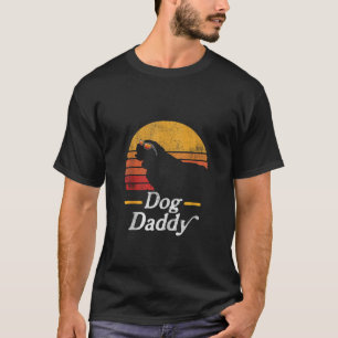 メンズベルナルドッグダディサングラスグラフィックファーザーズ Tシャツ