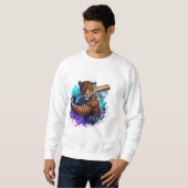 メンズベーシックスウェットシャツ スウェットシャツ (正面フル)