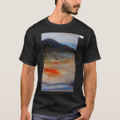 メンズベーシックダークTシャツ11 Tシャツ (正面)