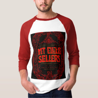 メンズベーシック3/4スリーブラグランTシャツ – タイムレスp Tシャツ