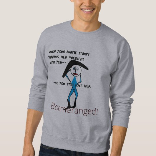 メンズベーシックSweatshirtの変更 スウェットシャツ (正面)