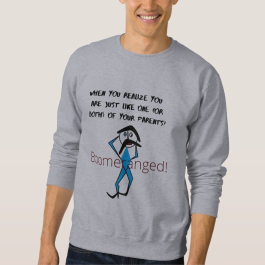 メンズベーシックSweatshirtの変更 スウェットシャツ (正面)