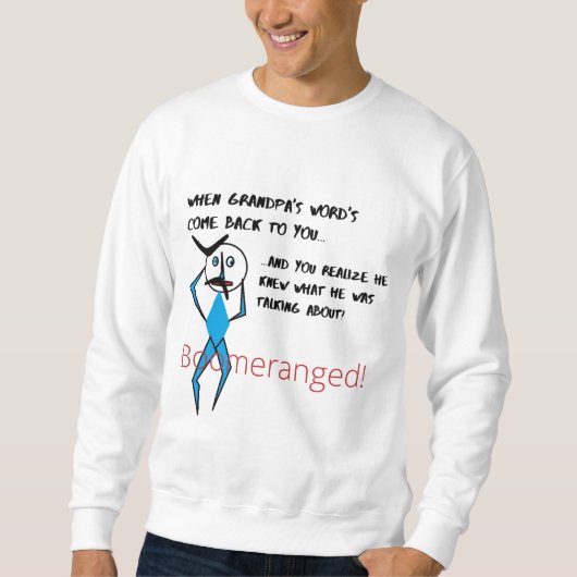 メンズベーシックSweatshirtの変更 スウェットシャツ (正面)