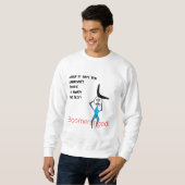 メンズベーシックSweatshirtの変更 スウェットシャツ (正面フル)