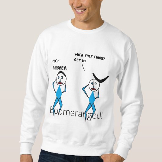 メンズベーシックSweatshirtの変更 スウェットシャツ (正面)