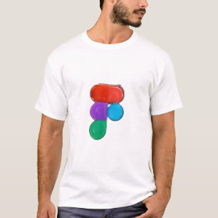 メンズベーシックTシャツフィグマデザイン Tシャツ