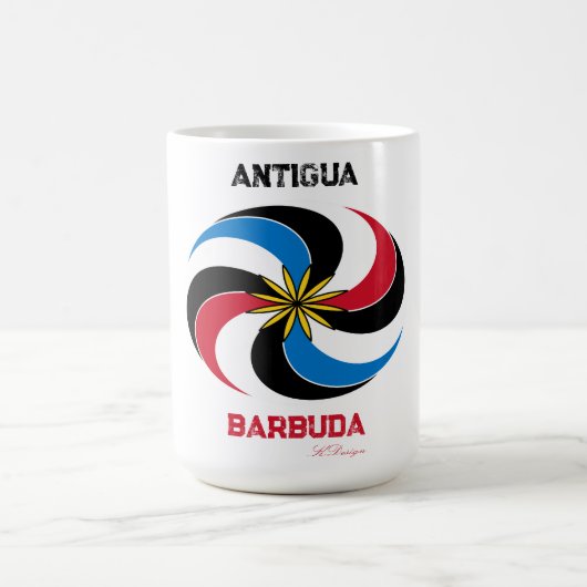 メンズベーシックTシャツ コーヒーマグカップ (中央)