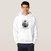 メンズベーシックTシャツ パーカ (正面フル)