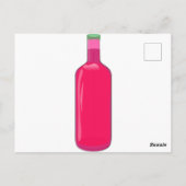 メンズベーシックTシャツ ポストカード (裏面)