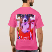 メンズベーシックTシャツ(心地よい・スタイル) Tシャツ (裏面)