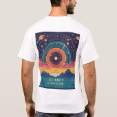 メンズベーシックTシャツ Tシャツ (裏面)