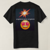 メンズベーシックTシャツ Tシャツ (デザイン裏面)