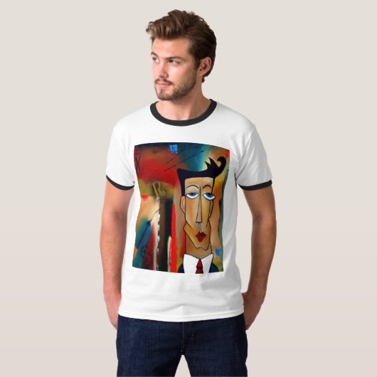 メンズベーシックTシャツ Tシャツ (正面フル)