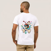 メンズベーシックTシャツ Tシャツ (裏面フル)
