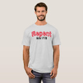 メンズベーシックTシャツ Tシャツ (正面フル)