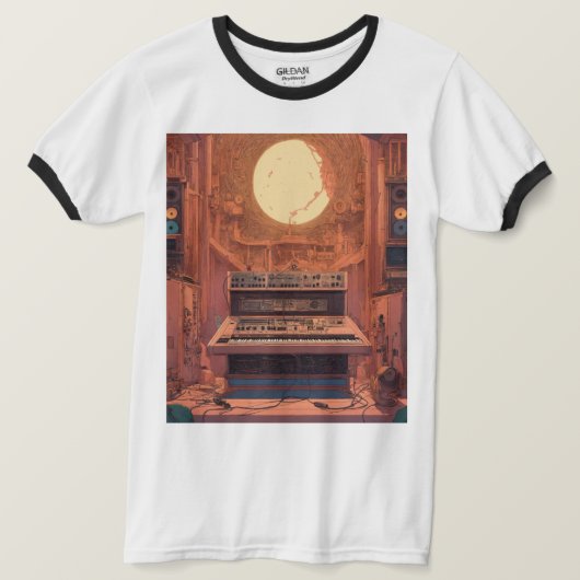 メンズベーシックTシャツ Tシャツ (デザイン正面)