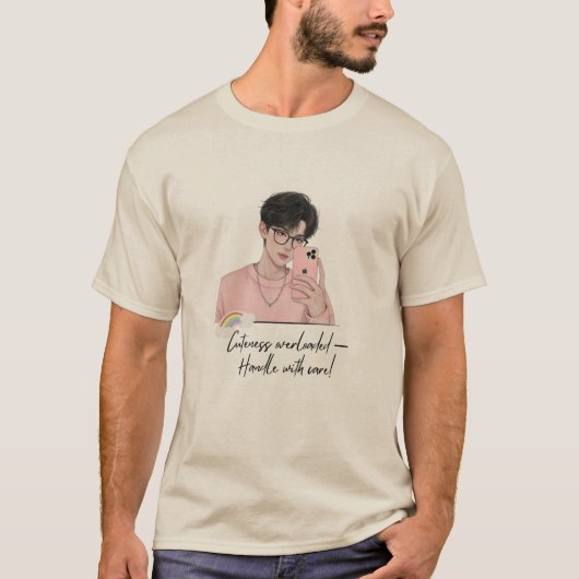 メンズベーシックTシャツ Tシャツ (正面)