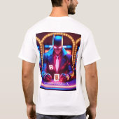 メンズベーシックTシャツ Tシャツ (裏面)