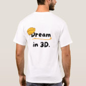 メンズベーシックTシャツ Tシャツ (裏面)