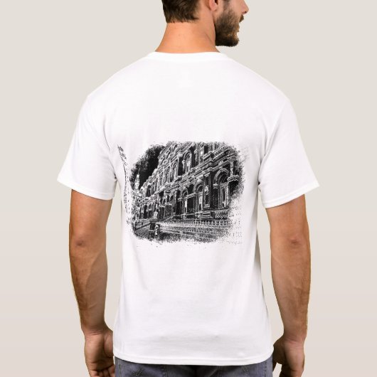 メンズベーシックTシャツ Tシャツ (裏面)