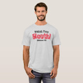 メンズベーシックTシャツ Tシャツ (正面フル)